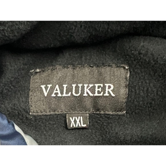 Valuker Womens Jacket Multicolor XXL Camouflage Hoodie Down Full Zip Long - Picture 6 of 13